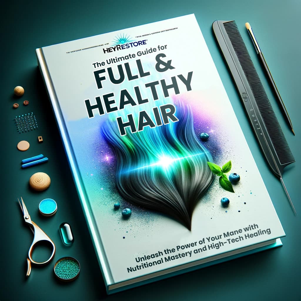 heyrestores-ultimate-guide-to-healthy-hair-unleash-the-power-of-your-mane-with-nutritional-mastery-and-high-tech-healing-ebook-cover